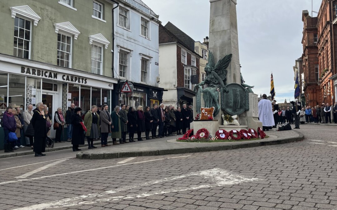 Lewes Town Council leads Remembrance activity in the town